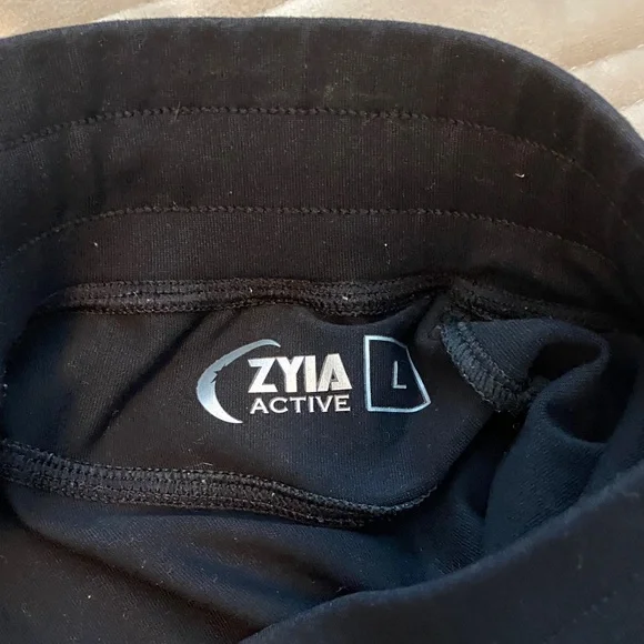 Zyia Active joggerBlack Drawstring Jogger Pants - Picture 2 of 5